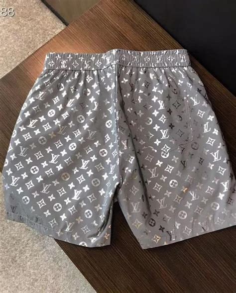 louis vuitton men's shorts cheap|louis vuitton reflective shorts.